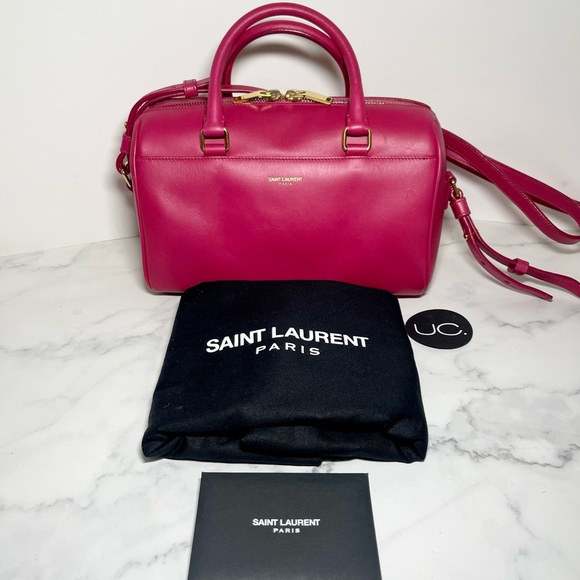 Saint Laurent Classic Baby Duffle in Pink. Includes dust bag and long strap! - Picture 15 of 15